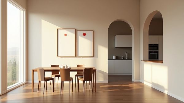 Comment le minimalisme peut transformer votre salle à manger