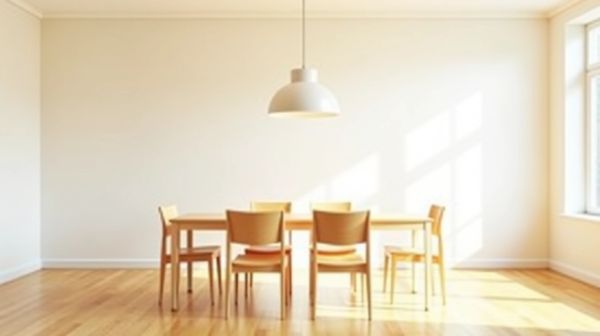 Comment le minimalisme peut transformer votre salle à manger